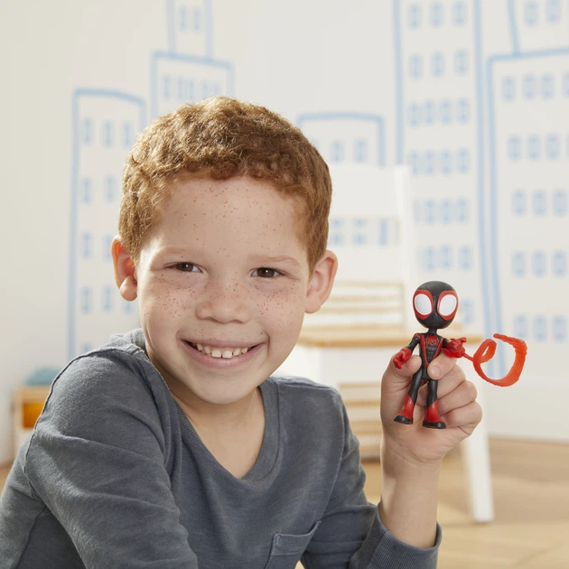 Figurka Hasbro Spidey and His Amazing Friends Miles Morales (HSBF19365X6) - obraz 5