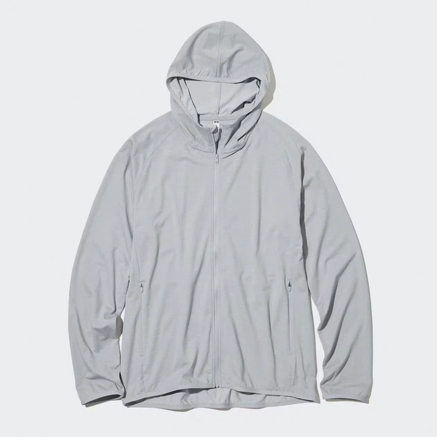 Ветровка мужская Uniqlo 508731016 3XL Серая (1159790184) - Фото 3 Ветровка мужская Uniqlo 508731016 3XL Серая (1159790184) - изображение 3