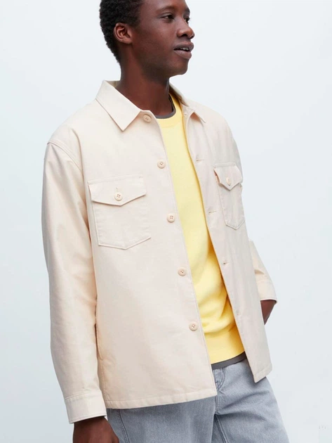 Куртка демисезонная мужская Uniqlo 911713575 3XL Молочная (1159790205) - Фото 1 Куртка демисезонная мужская Uniqlo 911713575 3XL Молочная (1159790205) - изображение 1