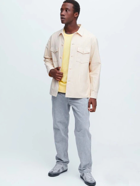 Куртка демисезонная мужская Uniqlo 911713575 3XL Молочная (1159790205) - Фото 2 Куртка демисезонная мужская Uniqlo 911713575 3XL Молочная (1159790205) - изображение 2
