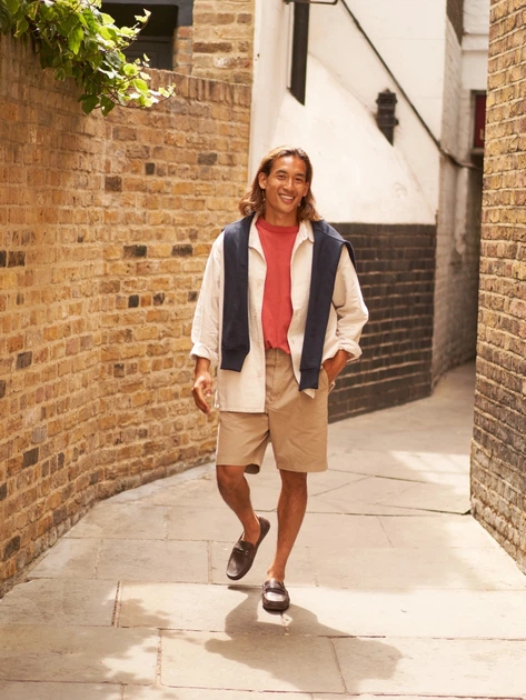 Куртка демисезонная мужская Uniqlo 848342895 L Синяя (1159790211) - изображение 11
