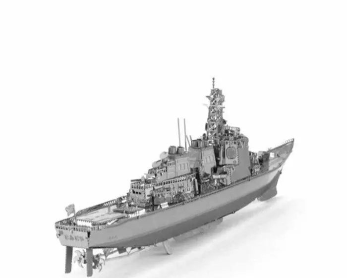 3D металевий пазл і сувенір "Корабель The Destroyer" - зображення 4