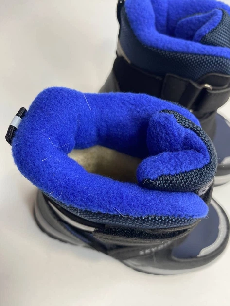 Зимние термо ботинки для мальчика Tom.m 10805 D blue синие р.25-16,4 см - Фото 2 Зимние термо ботинки для мальчика Tom.m 10805 D blue синие р.25-16,4 см - изображение 2