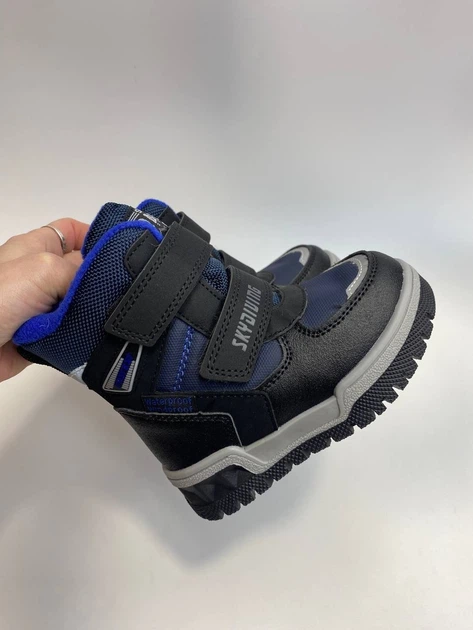 Зимние термо ботинки для мальчика Tom.m 10805 D blue синие р.25-16,4 см - Фото 4 Зимние термо ботинки для мальчика Tom.m 10805 D blue синие р.25-16,4 см - изображение 4