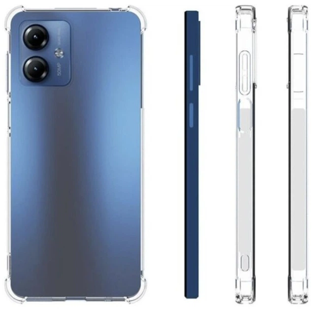 Чохол WXD на Motorola G14 прозорий - Фото 1 Чохол WXD на Motorola G14 прозорий - зображення 1