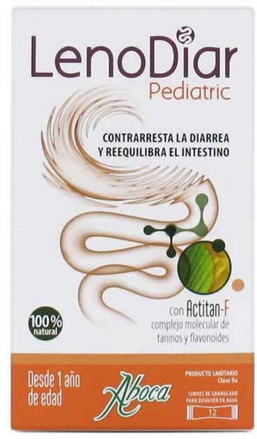 Suplement diety Aboca Pediatric Lenodiar 12 Packets (8032472011903) - obraz 1