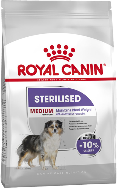 Sucha karma dla psów Royal Canin Cnn Medium Sterilised Adult Dog 12 kg (3182550928724) - obraz 1