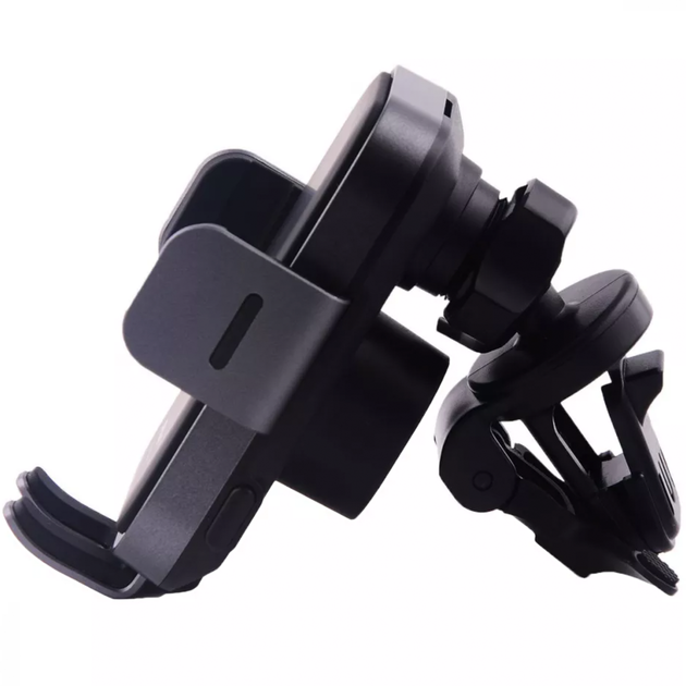 Автодержатель с беспроводной зарядкой Proove Triple Сlamp Pro Wireless Car Charger 15W, Black - Фото 4 Автодержатель с беспроводной зарядкой Proove Triple Сlamp Pro Wireless Car Charger 15W, Black - изображение 4