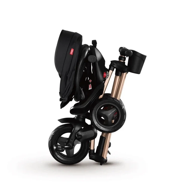 Велосипед трехколесный складной Qplay Nova+ Rubber, gold - зображення 4