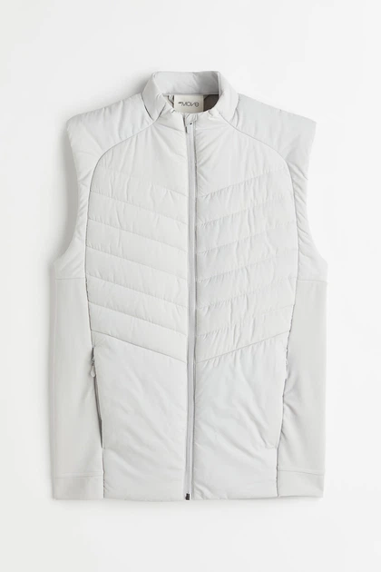 Жилет спортивный H&M 061104752 XS Светло-серый - изображение 6