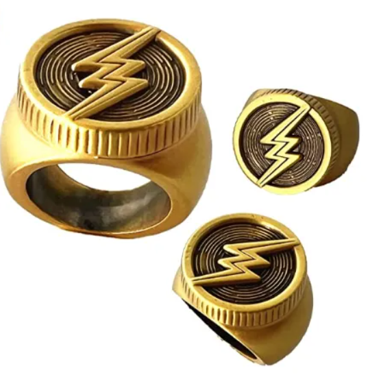 Кольцо молния Флеш Flash ring ABC (Размер 10) - Фото 2 Кольцо молния Флеш Flash ring ABC (Размер 10) - изображение 2