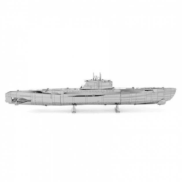 3D металевий пазл і сувенір Підводний човен German U-boat Type XXI - изображение 2