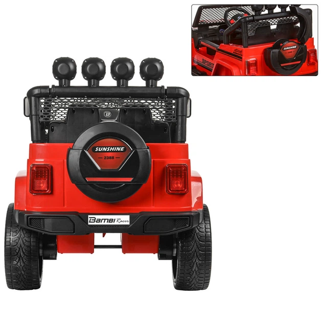 Детский электромобиль джип Bambi Racer M 3237EBLR-3 до 30 кг - изображение 3