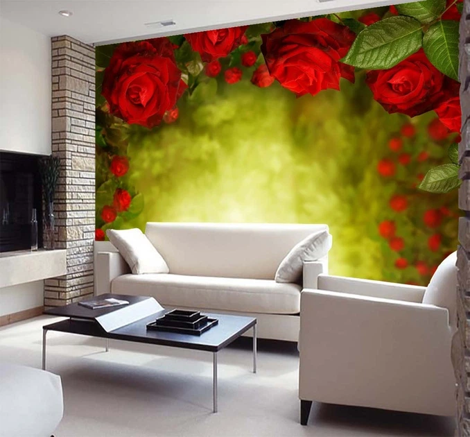 3D Фото Обои PHOTODECOR "Арка из красных роз " - изображение 8