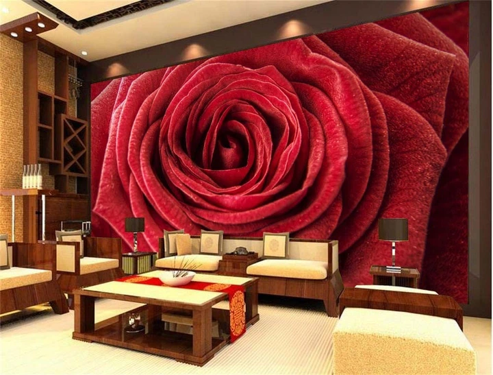 3D Фото Обои PHOTODECOR "Бархатная красная роза" - изображение 7