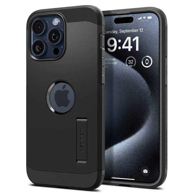 Чехол Spigen Tough Armor MagFit для iPhone 15 Pro Max Black (ACS06594) - изображение 2