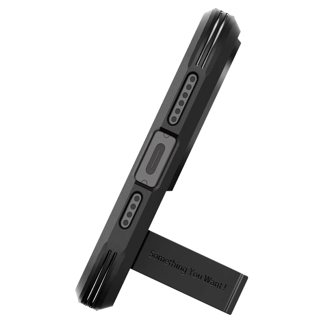 Чехол Spigen Tough Armor MagFit для iPhone 15 Pro Max Black (ACS06594) - изображение 7