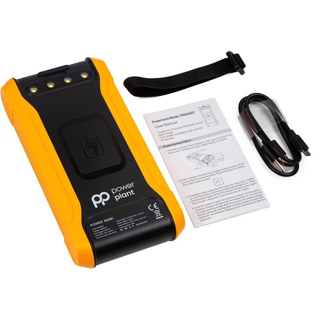 Универсальная мобильная батарея PowerPlant 20000mAh, Wireless, Solar panel (PB930487) - изображение 5