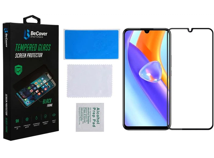 Захисне скло BeCover для ZTE Blade A72/A72s/V40 Vita Black (708391) - зображення 3