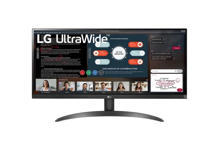 Монитор LG 29" UltraWide 29WP500-B IPS Black - Фото 1 Монитор LG 29" UltraWide 29WP500-B IPS Black - изображение 1