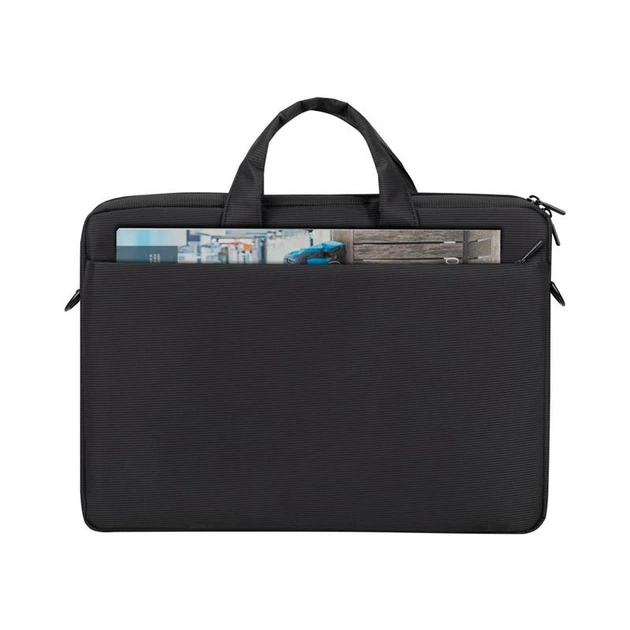 Сумка для ноутбука RivaCase 8731 15.6" Grey - Фото 10 Сумка для ноутбука RivaCase 8731 15.6" Grey - зображення 10