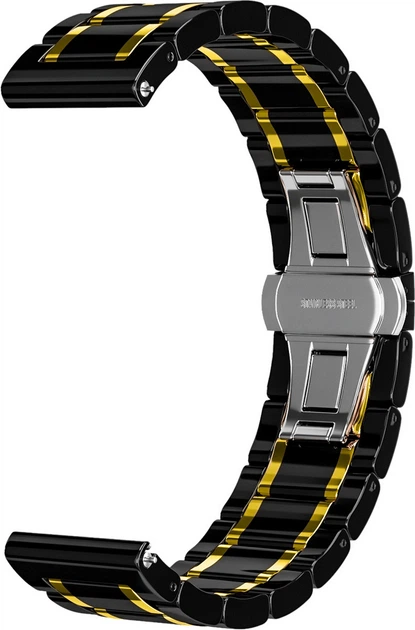 Керамический Ремешок Ceramo (22 мм) Black Gold (26991-02) - изображение 2
