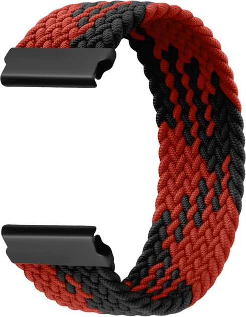Ремешок Solo Loop Multi 145 мм (20 мм) Black Red (25166-44) - изображение 2