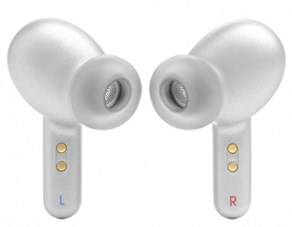 Гарнітура JBL LIVE PRO 2 TWS Silver (JBLLIVEPRO2TWSSIL) бездротові блютус навушники - зображення 2
