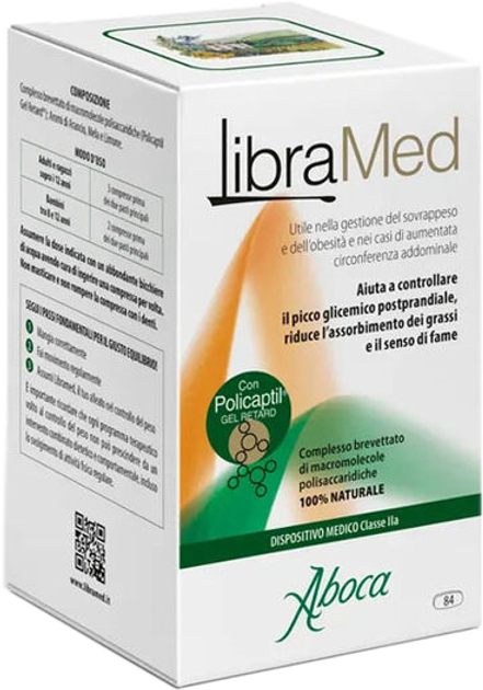 Suplement diety Aboca Libramed 84 tabletek (8032472018995) - obraz 1