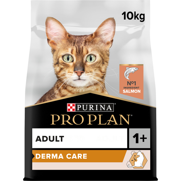 Сухой корм PRO PLAN Adult 1+ Derma Care для взрослых кошек для ...