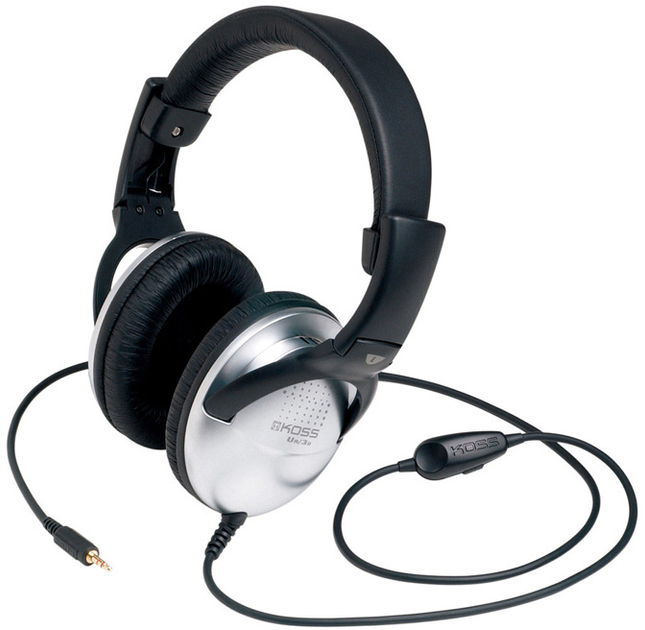 Słuchawki Koss UR29 Over-Ear Wired Black Silver (195794) - obraz 2
