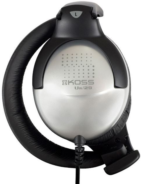 Słuchawki Koss UR29 Over-Ear Wired Black Silver (195794) - obraz 3