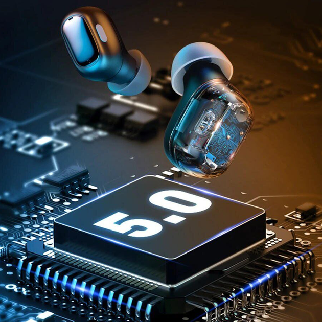Беспроводные Bluetooth наушники Baseus Encok WM01 TWS с Bluetooth 5.0 White быстрая зарядка - изображение 2