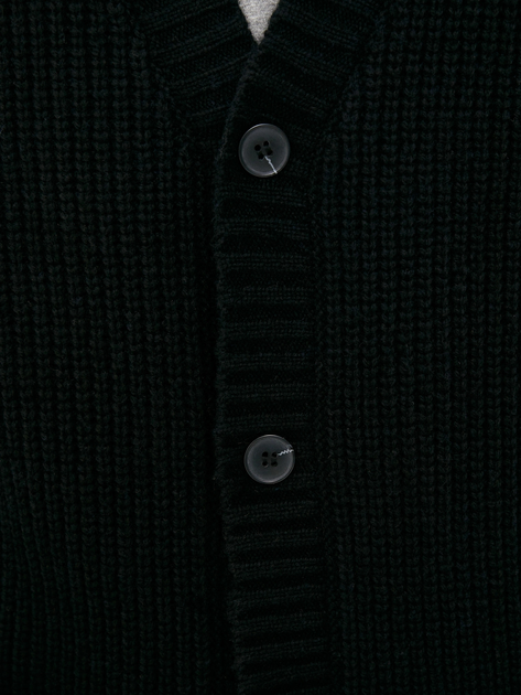 Kardigan męski elegancki Antony Morato MMSW01211YA400136-9000 L Czarny (8052136145362) - obraz 3