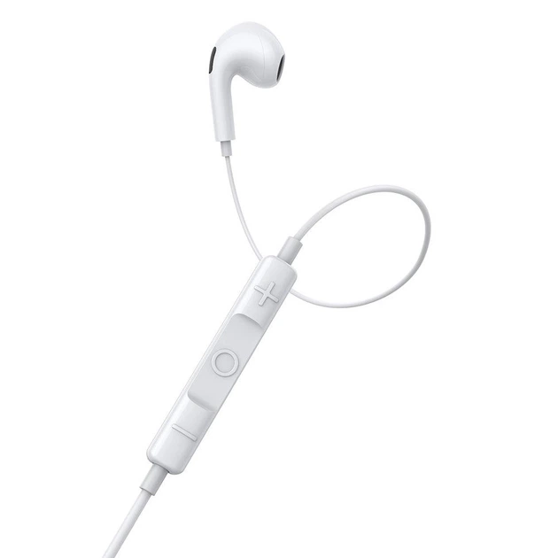 Проводные наушники-вкладыши с микрофоном Baseus Encok c17 USB type C White (NGCR010002) - изображение 4