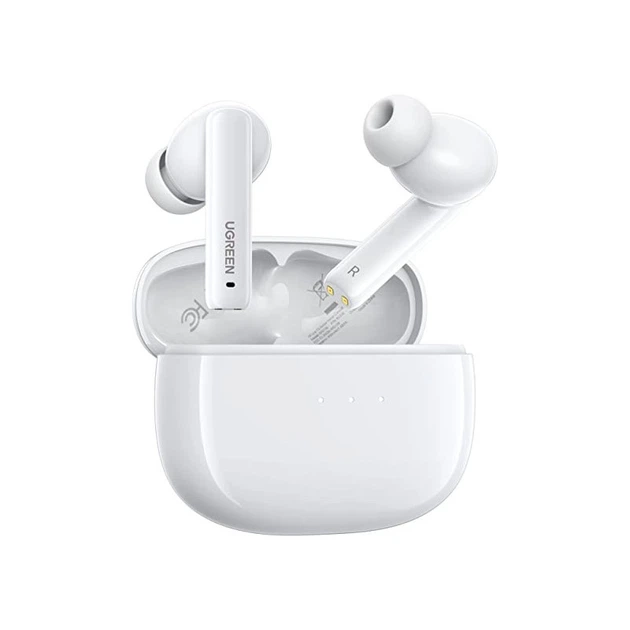 Беспроводные Bluetooth наушники с двойным микрофоном Ugreen HiTune T3 ANC TWS Bluetooth 5.2 White - изображение 3