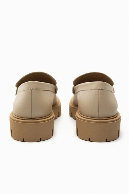 Шкіряні лофери Zara 2582/110 40 р. 26,0см - зображення 4