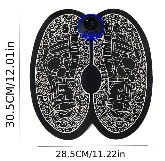 Массажный коврик для ступней микротоковый EMS Foot Relax стимулирующий кровообращение, расслабляющий - изображение 8