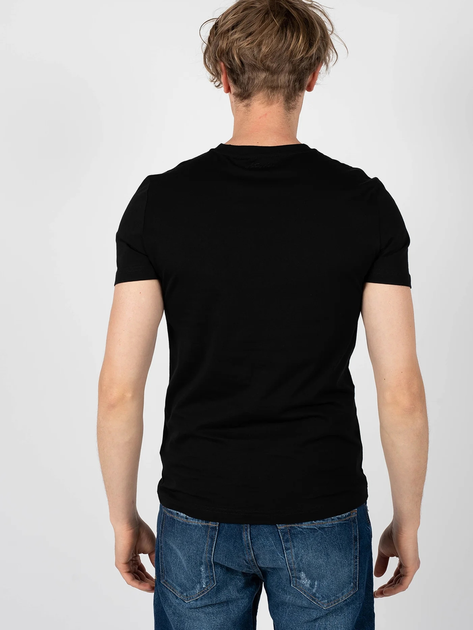 T-shirt męski z nadrukiem Antony Morato MMKS02166FA100144-9000 XL Czarny (8052136245895) - obraz 2
