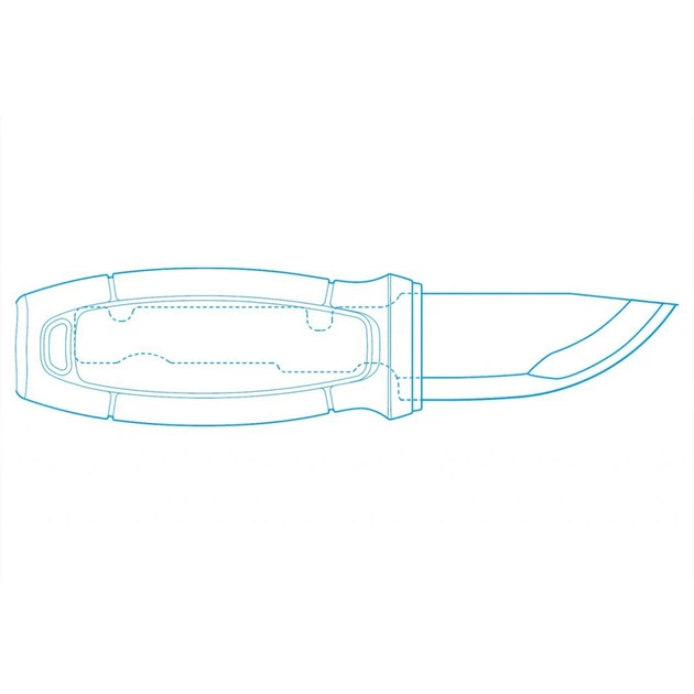 Ніж Morakniv Eldris Light Duty green 13855 - Фото 5 Ніж Morakniv Eldris Light Duty green 13855 - зображення 5