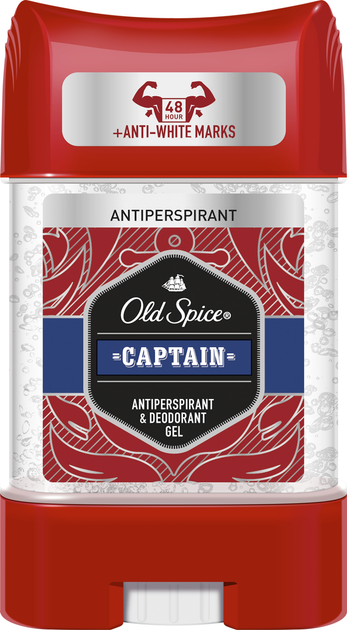 Гелевий дезодорант-антиперспірант Old Spice Captain Water 70 мл (8001090999153) - зображення 1