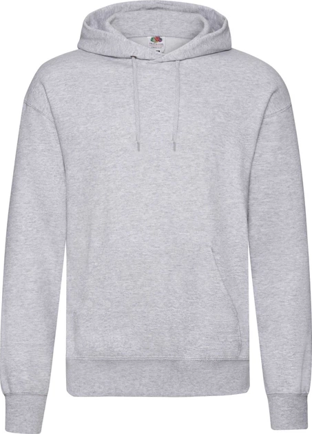 Худі Fruit of the Loom Classic Hooded Sweat Серый Меланж XL - Фото 1 Худі Fruit of the Loom Classic Hooded Sweat Серый Меланж XL - зображення 1
