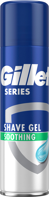 Гель для гоління Gillette Series Sensitive Skin Для чутливої шкіри 200 мл (3014260214692) - зображення 2