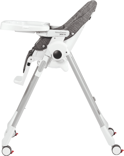 Стульчик для кормления Peg-Perego Prima Pappa Follow Me Wonder Grey (8005475410653) - Фото 4 Стульчик для кормления Peg-Perego Prima Pappa Follow Me Wonder Grey (8005475410653) - изображение 4