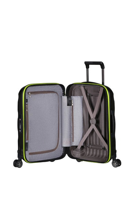 Чемодан 55 См Samsonite C-LITE BLACK/LIME 55x40x20(23) CS2*19009 - Фото 2 Чемодан 55 См Samsonite C-LITE BLACK/LIME 55x40x20(23) CS2*19009 - изображение 2