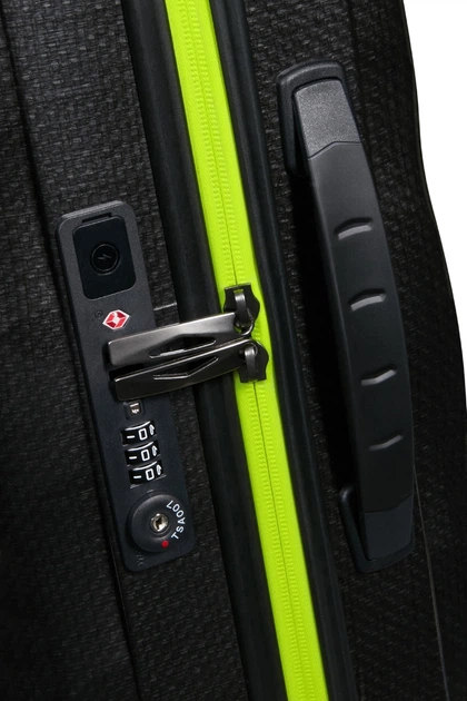 Чемодан 55 См Samsonite C-LITE BLACK/LIME 55x40x20(23) CS2*19009 - Фото 14 Чемодан 55 См Samsonite C-LITE BLACK/LIME 55x40x20(23) CS2*19009 - изображение 14