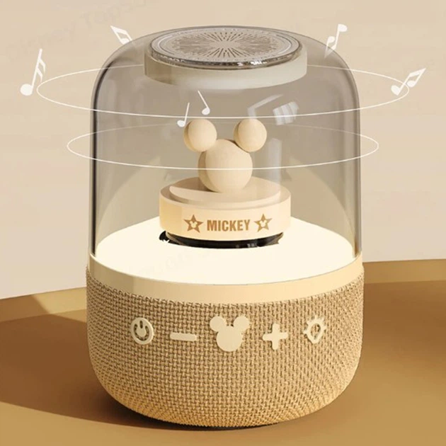 Акустична система BauTech Disney TWS та 7 кольорів RGB Бежевий (1013-030-00) - зображення 9