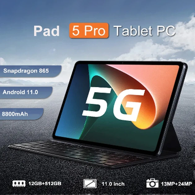 Планшетный ПК Без бренда Pad 5 Pro global 11 дюймов Серый (1013-002-00) - изображение 2