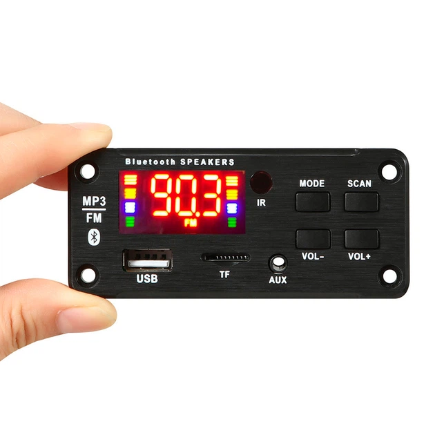 Аудиоплеер автомобильный BauTech MP3-плеер 50W Черный (1013-067-00) - изображение 7