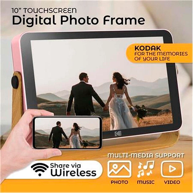 Цифрова фоторамка Kodak Cali Led Рожевий (1012-887-00) - зображення 6